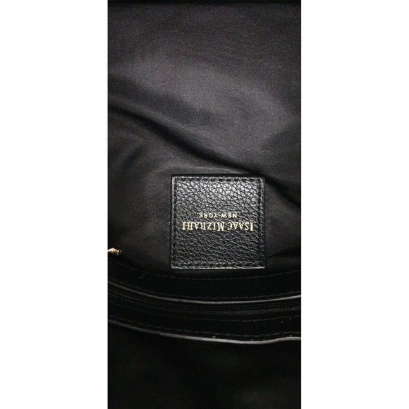 ISAAC MIZRAHI LEATHER HOBO BAG - Picture 14 of 16